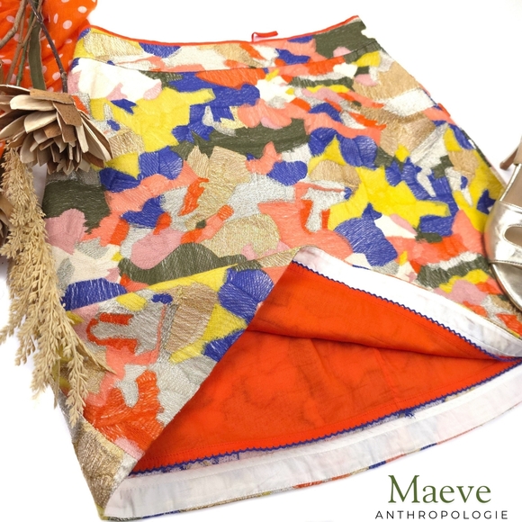 Maeve Dresses & Skirts - Maeve Anthropologie Gorgeous Women's Multicolor Skirt 6